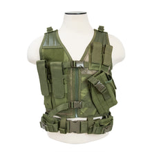 Load image into Gallery viewer, Tactical Vest Childrens-green Xs-s