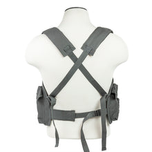 Load image into Gallery viewer, Vism By Ncstar Ak Chest Rig-urban Gray