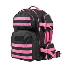 Load image into Gallery viewer, Vism Tactical Backpack-blk W-pink
