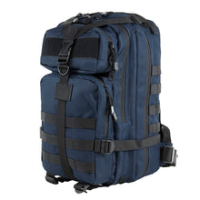 Load image into Gallery viewer, Vism Small Backpack-blue With Black Trim