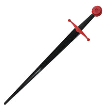 Load image into Gallery viewer, Single Hand Sprrng Sword-blk Bld,red Hilt