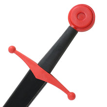 Load image into Gallery viewer, Single Hand Sprrng Sword-blk Bld,red Hilt