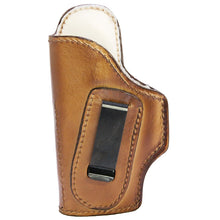 Load image into Gallery viewer, Iwb Lthr Hlstr Teflon Sig P228 Brwn Lft