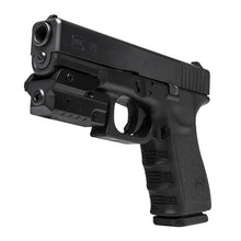 Load image into Gallery viewer, Compact Pistol Grn Laser With Strobe-blk