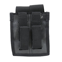 Load image into Gallery viewer, Double Pistol Mag Blk Pouch,molle Cmptble