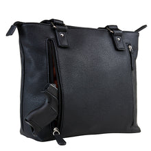 Load image into Gallery viewer, Vism Concealed Carry Quilted Tote- Black
