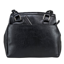 Load image into Gallery viewer, Vism Concealed Carry Braided Tote- Black