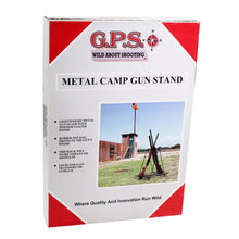 Load image into Gallery viewer, Metal Camp Gun Stand,rubber Coated 9 Gun