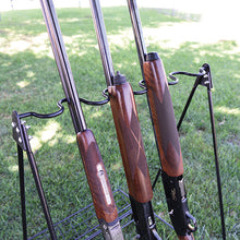 Load image into Gallery viewer, Metal Camp Gun Stand,rubber Coated 9 Gun