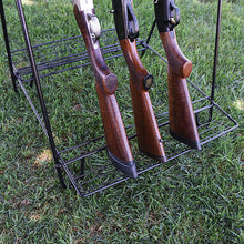 Load image into Gallery viewer, Metal Camp Gun Stand,rubber Coated 9 Gun