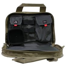 Load image into Gallery viewer, Double "compact Pistol" Case,grn-khaki