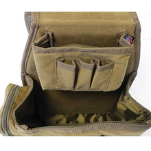 Load image into Gallery viewer, Shell Bag With Belt - Brown Waxed Canvas