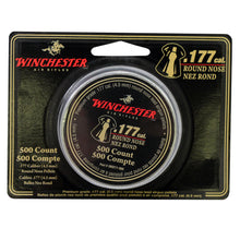 Load image into Gallery viewer, .177 Cal. Round Nose Pellets - 500 Tin