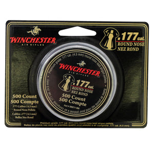 .177 Cal. Round Nose Pellets - 500 Tin