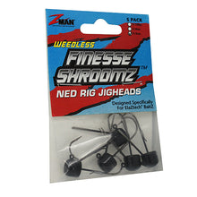 Load image into Gallery viewer, Finesse Shroomz Weedless 1-5oz5pk Blk