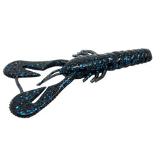 Load image into Gallery viewer, Turbo Crawz 4" Blk Blue Flake6pk