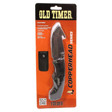 Load image into Gallery viewer, Copperhead F-e Gut Hook Knife,sheath,trpd