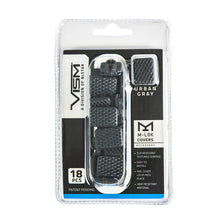 Load image into Gallery viewer, Vism M-lok Covers-18 Pack-urban Gray