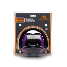 Load image into Gallery viewer, Vg Earmuff Vgpm80 Series Nrr 26db Purple