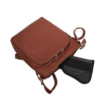 Load image into Gallery viewer, Messenger Crossbody Bag- Brown