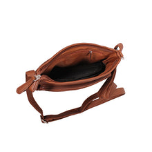 Load image into Gallery viewer, Small Messenger Crossbody-brown