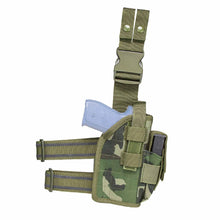 Load image into Gallery viewer, Drop Leg Universal Holster-woodland Camo