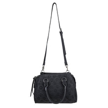 Load image into Gallery viewer, Vism Daisy Crossbody Satchel- Black