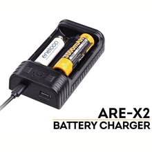 Load image into Gallery viewer, Li-ion 2-bay Usb Multi-charger