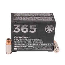 Load image into Gallery viewer, 9mm,115gr,elite V-crown 365,jhp-20