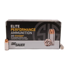 Load image into Gallery viewer, 9mm, 124gr, Elite V-crown, Jhp, Box-50