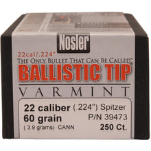 Load image into Gallery viewer, 22 Cal 60gr Ballistictip (250 Ct)