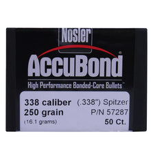 Load image into Gallery viewer, 338 Cal 250gr  Accubond (50 Ct)