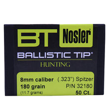 Load image into Gallery viewer, 8mm 180gr Ballistic Tip (50 Ct)