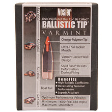 Load image into Gallery viewer, 22 Cal 50gr Ballistictip (100 Ct)