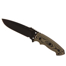 Load image into Gallery viewer, Exf01  5 1-2" Dpb Blk Fin Sth G10 Gmgrn